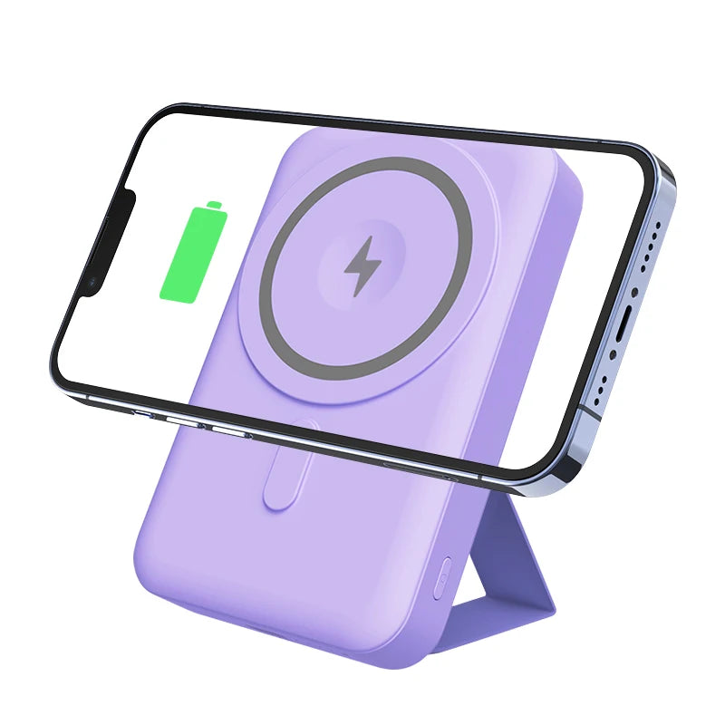 Mini 5000 mAh Wireless Magnetic Power Bank